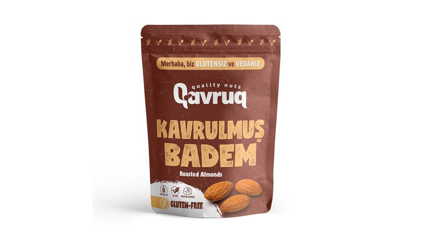 Qavruq Gluten-Free Roasted Almonds 150 g