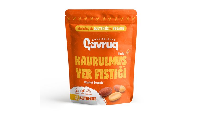 Qavruq Gluten-Free Salted Peanuts 200 g