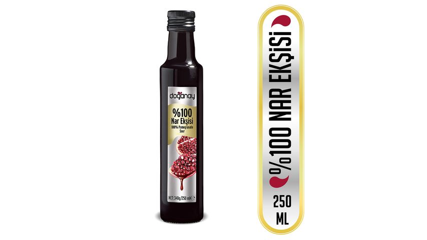 Doğanay 100% Pomegranate Molasses Glass Bottle 250 ml