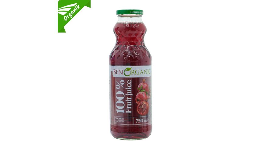 Benorganic Organic Orange & Pomegranate Juice 750 ml