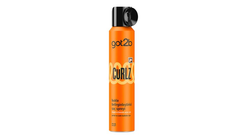 Got2b Curlz Curl Defining Hair Spray for Shiny & Lively Curls 200 ml