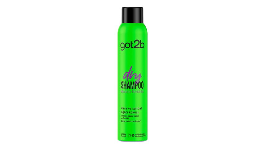 Got2b Extra Fresh Dry Shampoo with Apple & Sandalwood Scent 200 ml