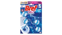 Bref Self Active Blue Water Toilet Block with Bleach 2-Pack