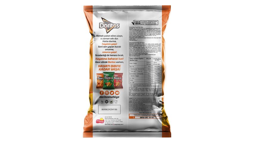 Doritos Nacho Corn Chips Super Size 130 g