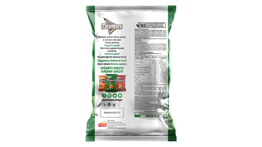 Doritos Taco Spicy Corn Chips Super Size 135 g