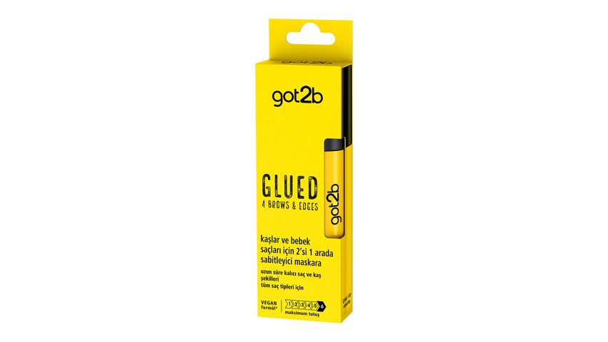 Got2b Glued 2-in-1 Eyebrow & Baby Hair Fixing Mascara 16 ml