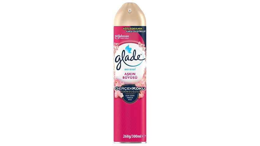 Glade Aerosol Air Freshener Enchanted Love 300 ml
