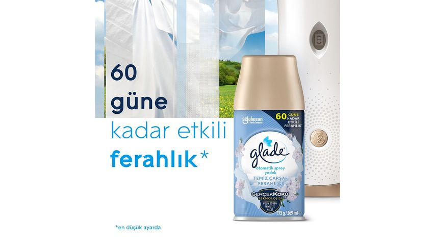 Glade Automatic Spray Refill Clean Linen 269 ml