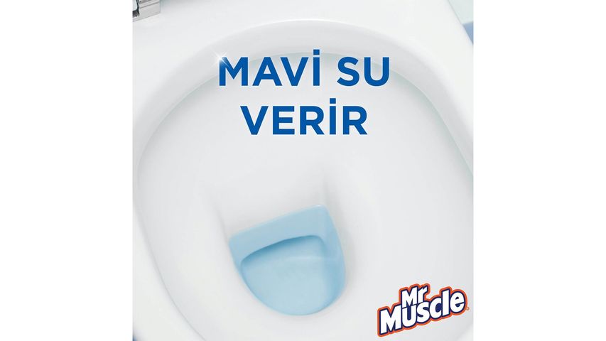 Mr. Muscle Aqua Blue Toilet Rim Block 2x36 g