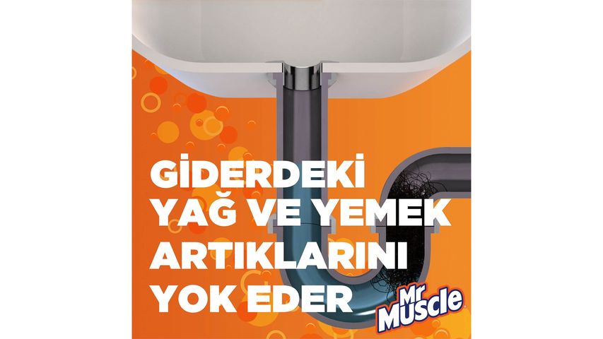 Mr. Muscle Granular Drain Cleaner 2-Pack 2x50 g