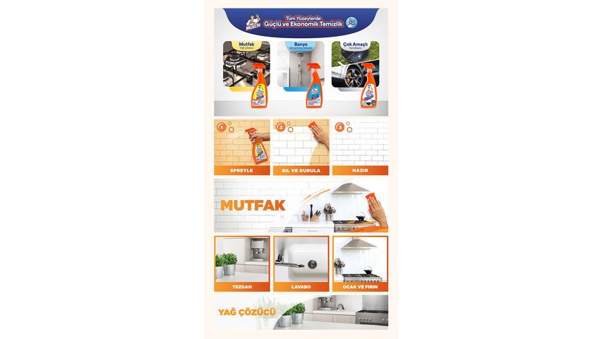 Mr. Muscle Super Strength Kitchen Degreaser 750 ml